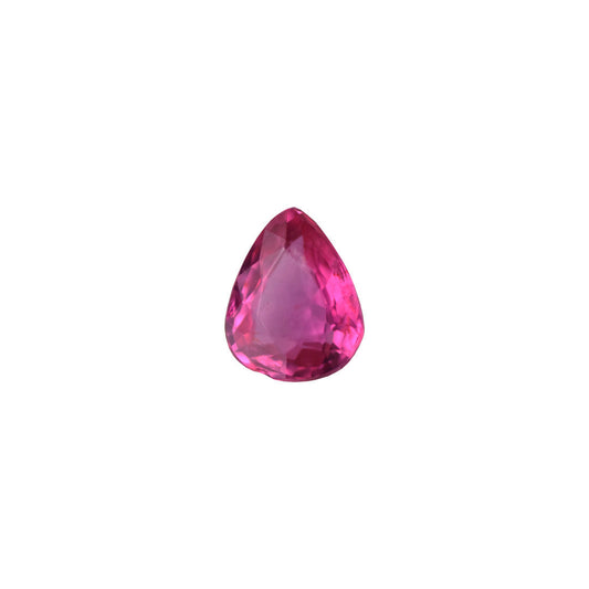 Pink Sapphire 1.02ct Vivid Pink Pear Natural