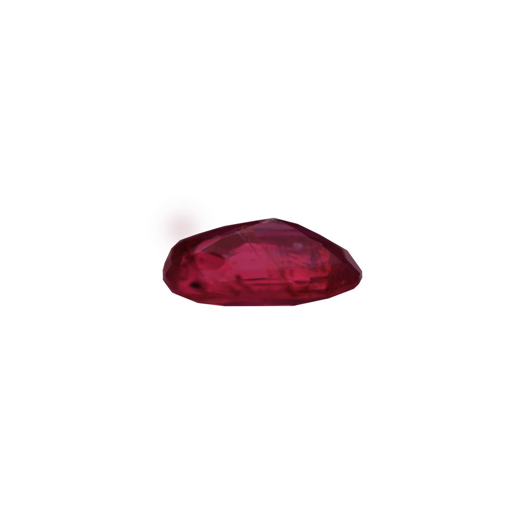 Ruby 1.01ct Pinkish Red Cushion Natural