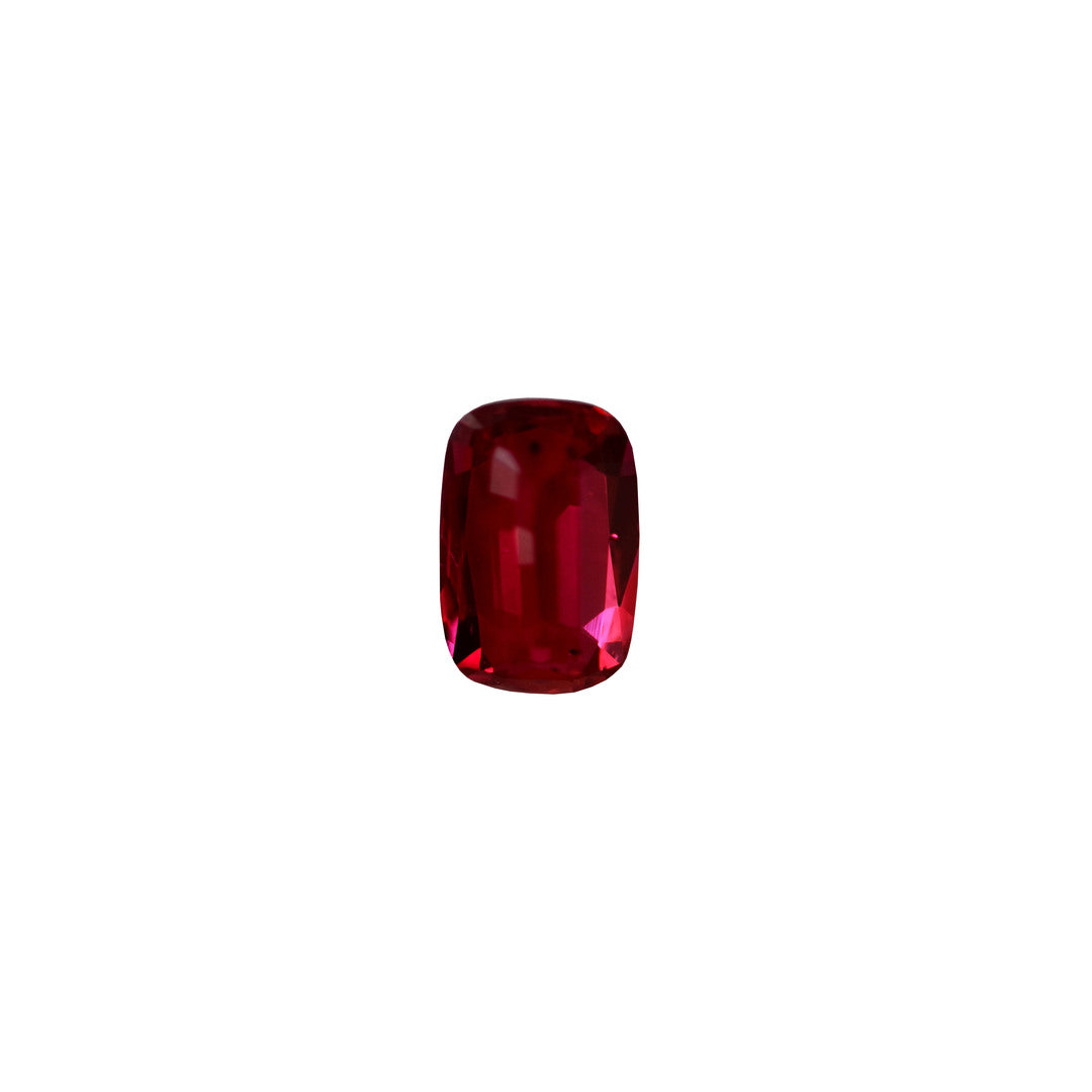 Ruby 1.52ct Pigeon Blood Red Oval Natural