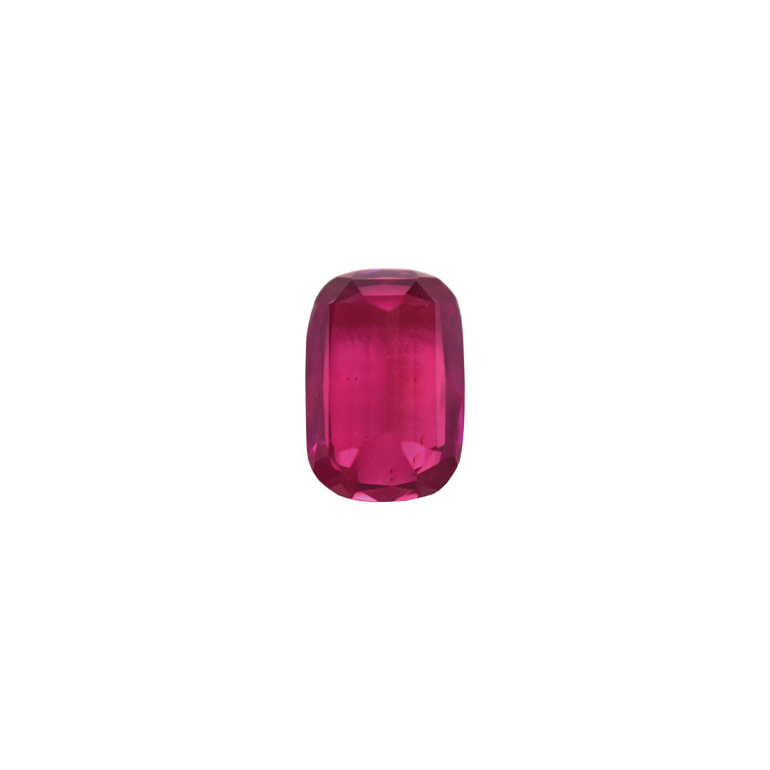 Ruby 1.09ct Pigeon Blood Red Cushion Natural