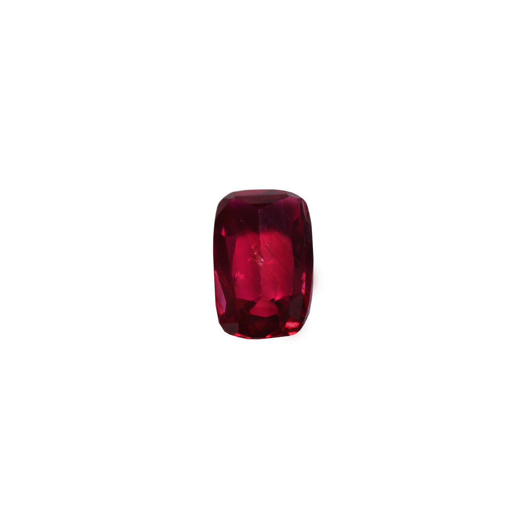 Ruby 1.02ct Pinkish Red Cushion Natural