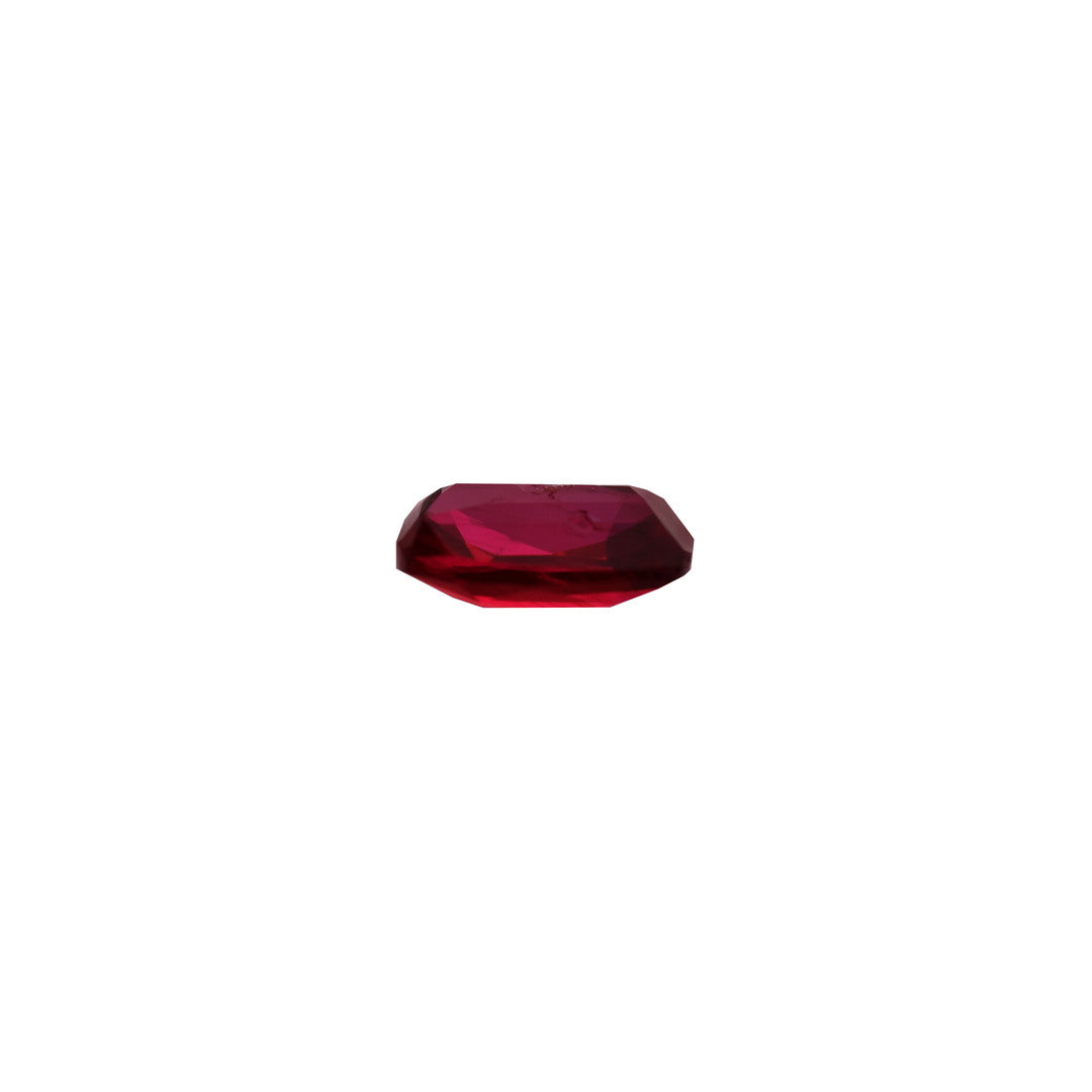 Ruby 1.02ct Pinkish Red Cushion Natural