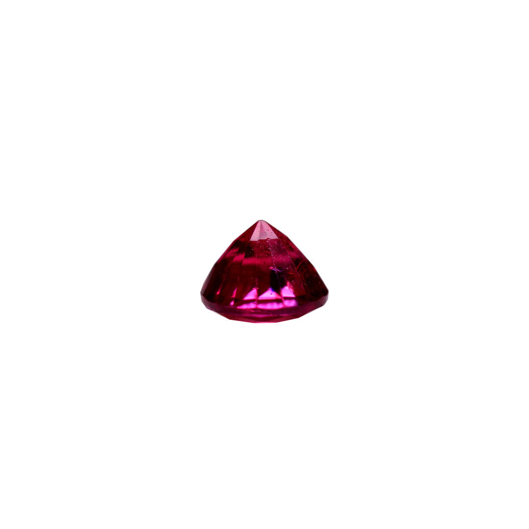 Ruby 0.89ct Pinkish Red Round Natural