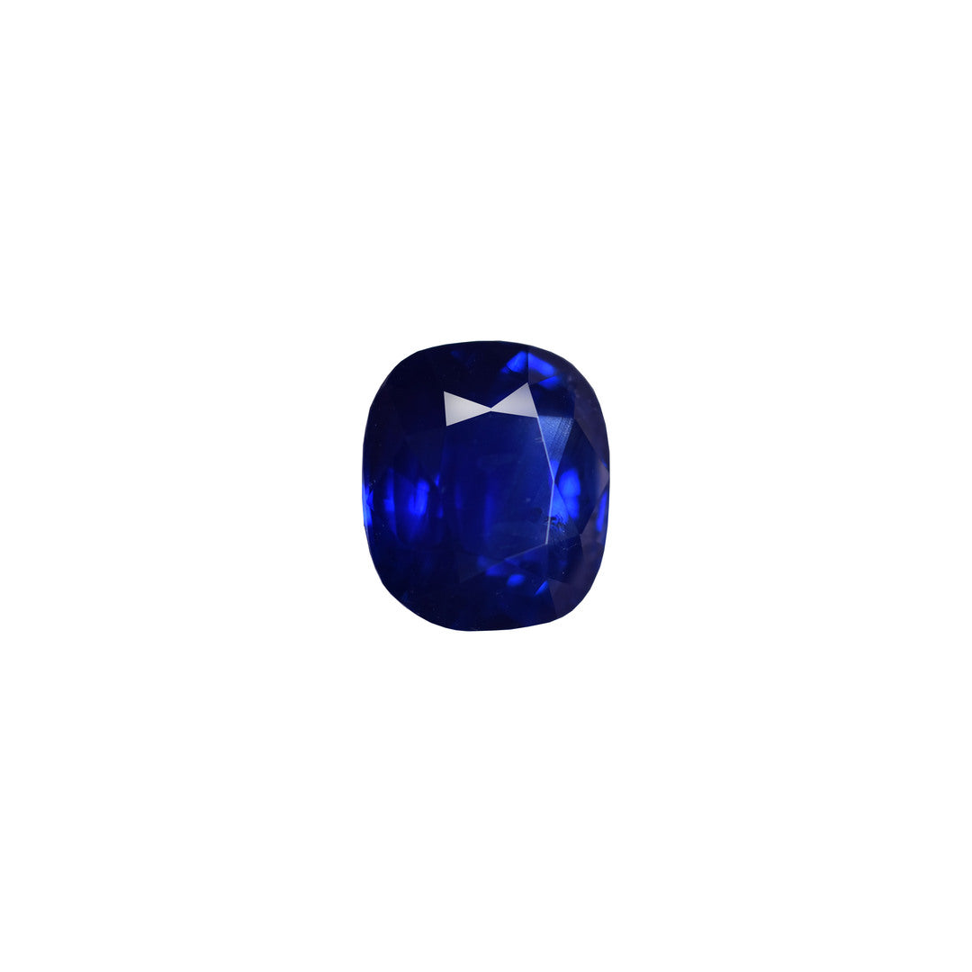 Blue Sapphire 1.91ct RB Cushion Heated