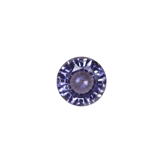 Spinel 1.00ct Vivid Violetish Blue Round EC