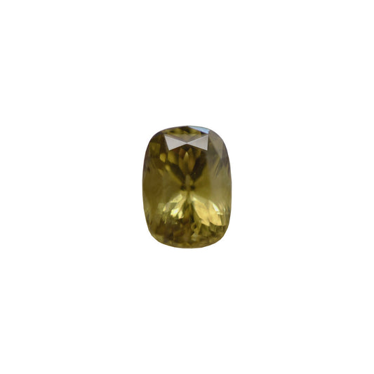 Kornerupine 2.82ct Greenish Yellow Cushion EC