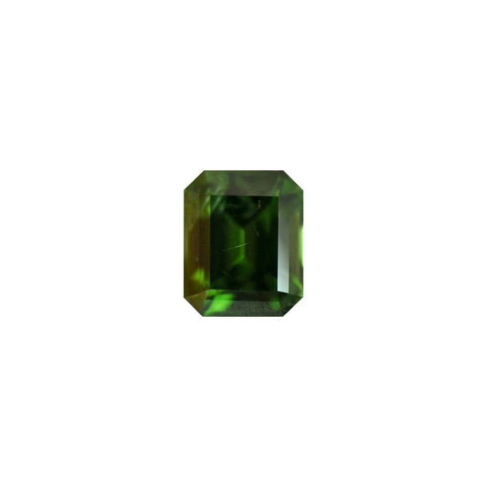 Zircon 4.09ct Green Octagon EC