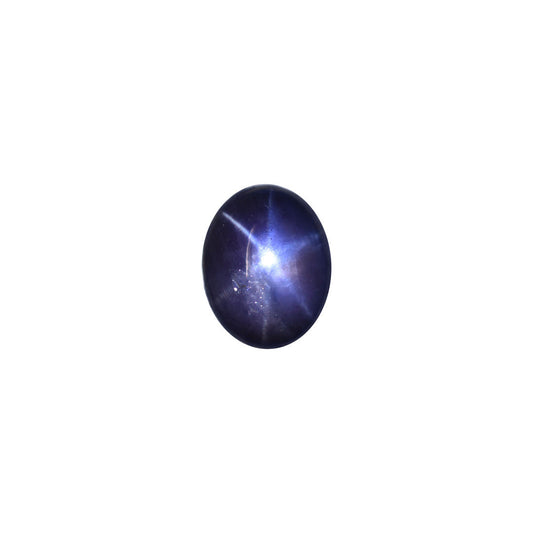 Star Sapphire 5.15ct Blue Oval Cabochon Natural