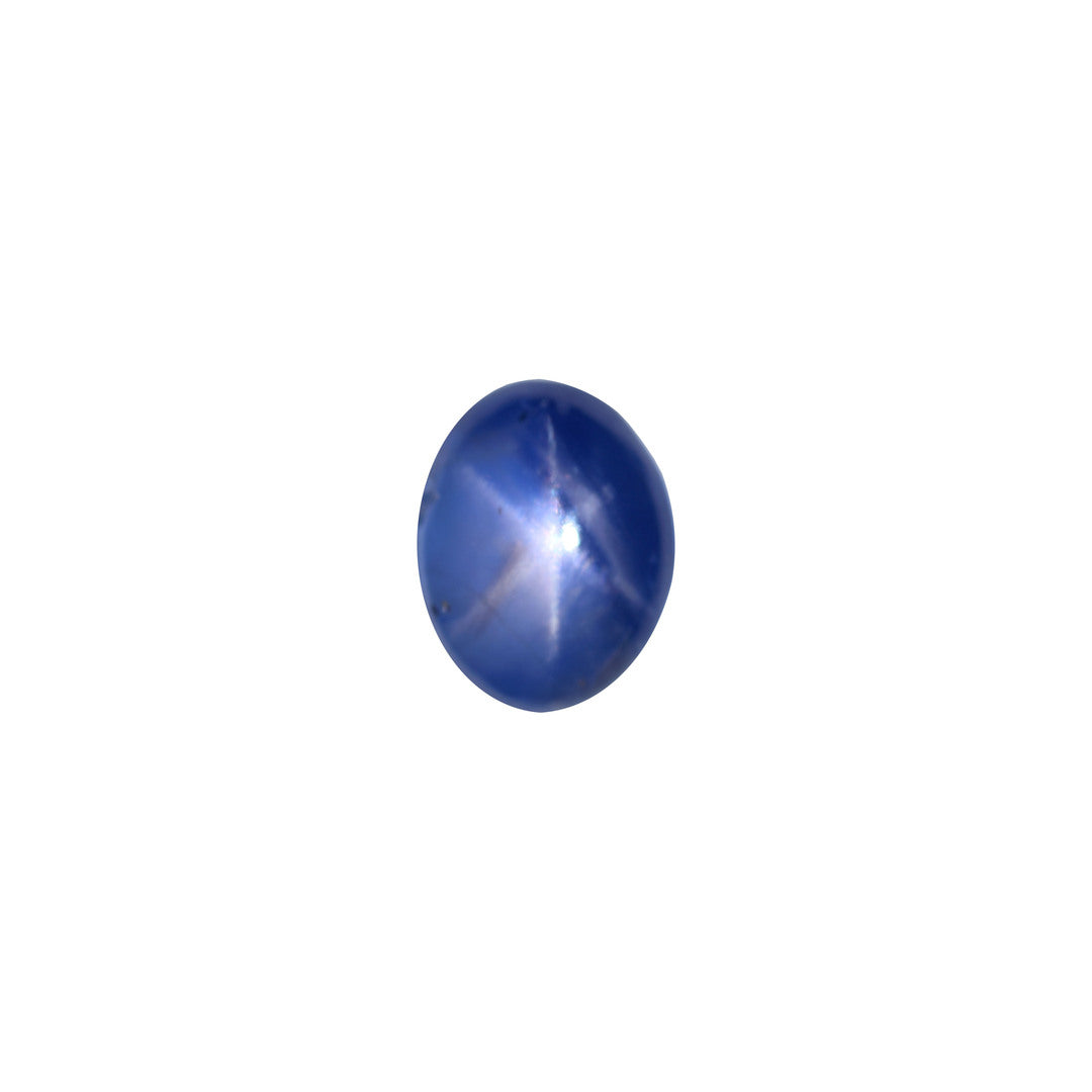 Star Sapphire 2.12ct Blue Oval Cabochon Natural
