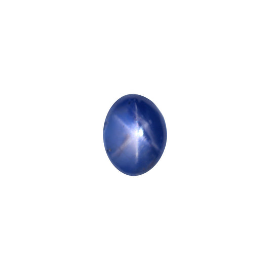 Star Sapphire 2.12ct Blue Oval Cabochon Natural