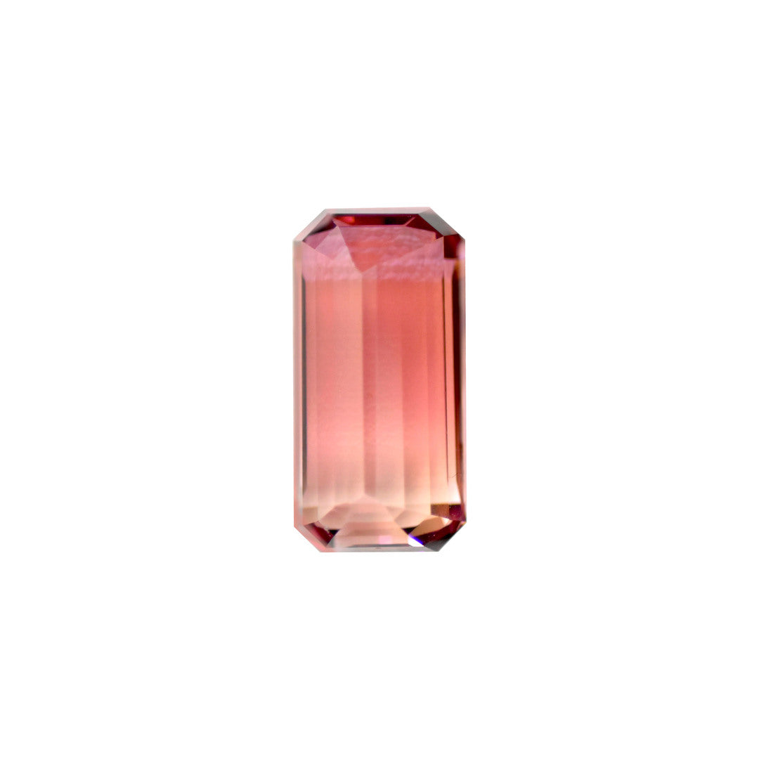 23.17ct Octagon Cut Purple Peach Tourmaline