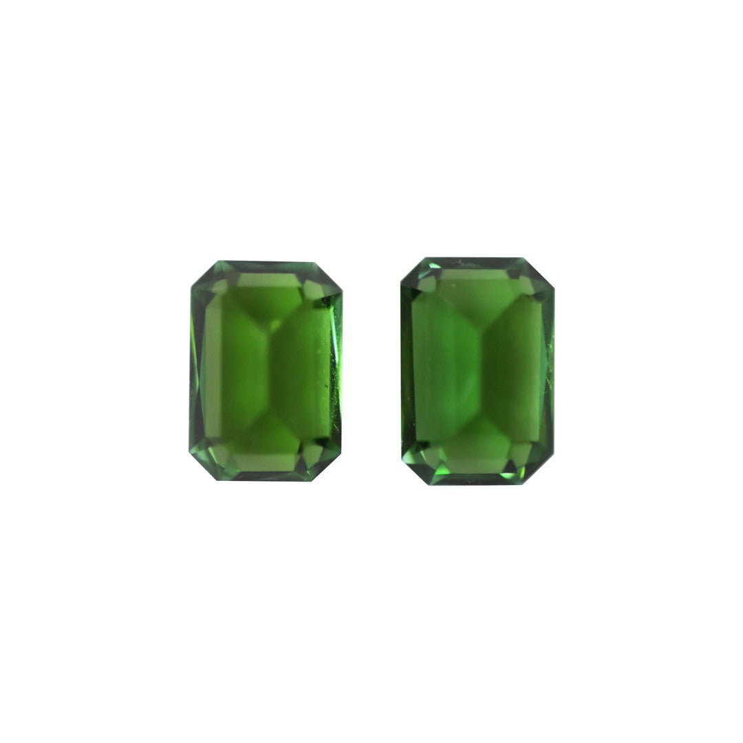 4.70ct Octagon Cut Vivid Green Tourmaline