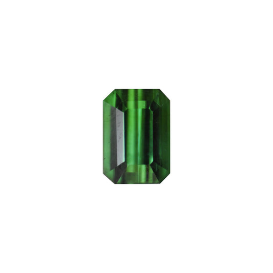 5.15ct Octagon Cut Vivid Green Tourmaline