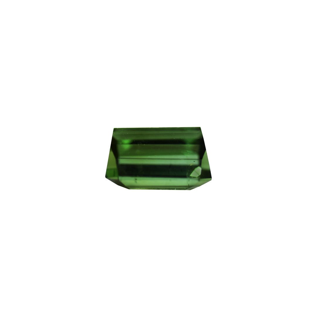 5.15ct Octagon Cut Vivid Green Tourmaline