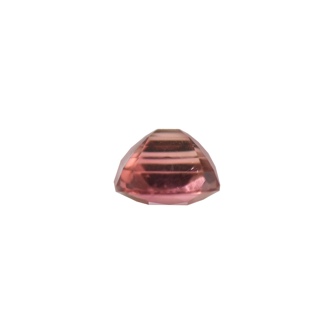 3.80ct Cushion Cut Brownish Peach Tourmaline