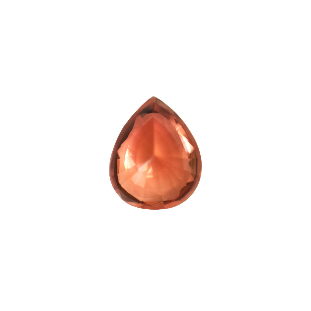 4.41ct Pear Cut Brownish Yellow Tourmaline