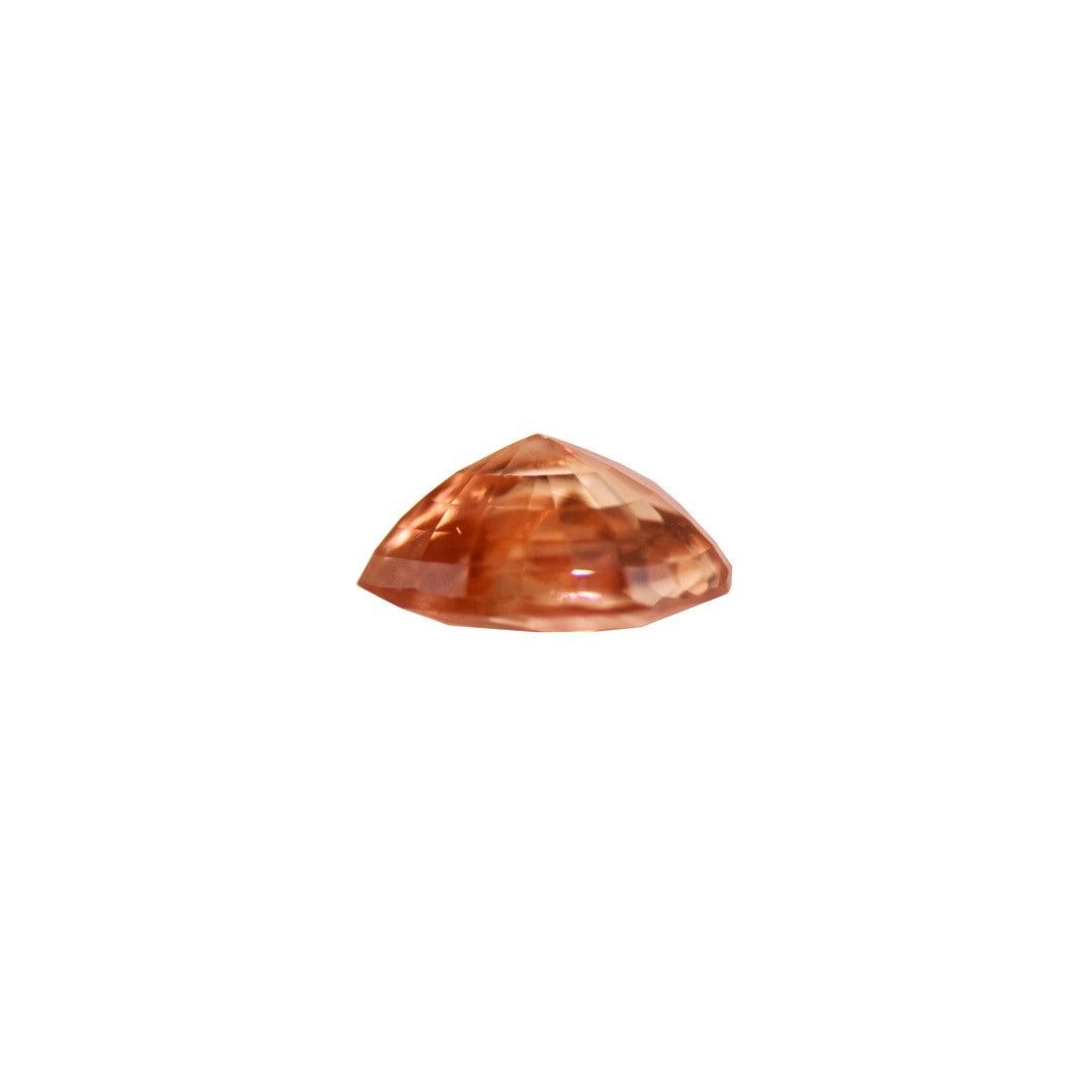 4.41ct Pear Cut Brownish Yellow Tourmaline