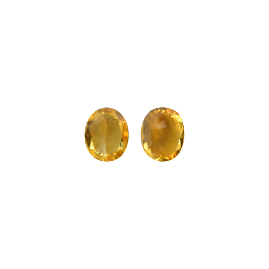 Yellow Sapphire 1.56ct Vivid Yellow Oval Heated