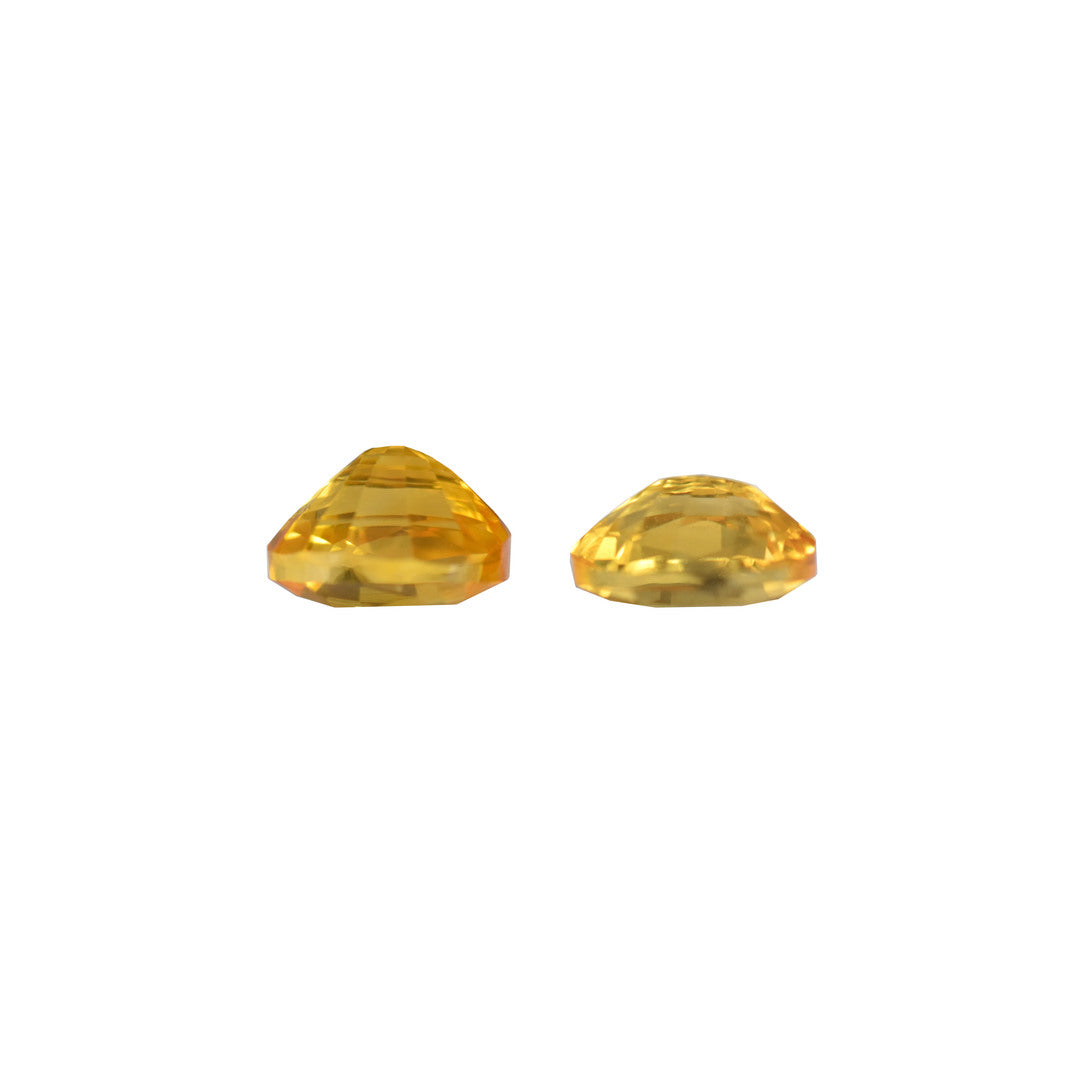Yellow Sapphire 1.56ct Vivid Yellow Oval Heated