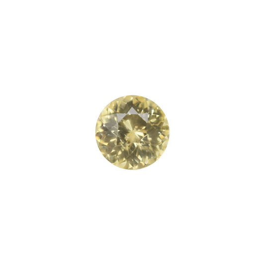 Yellow Sapphire 1.42ct Yellow Round Heated
