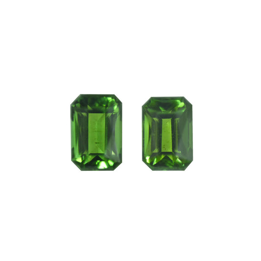 4.70ct Octagon Cut Vivid Green Tourmaline